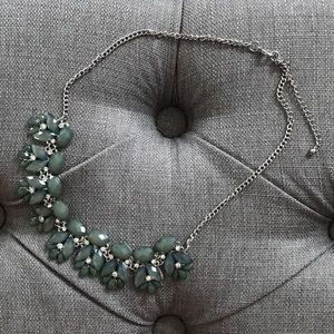 Loft Teal Statement Necklace